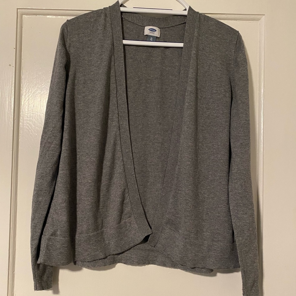 Old Navy Heather Gray Cardigan